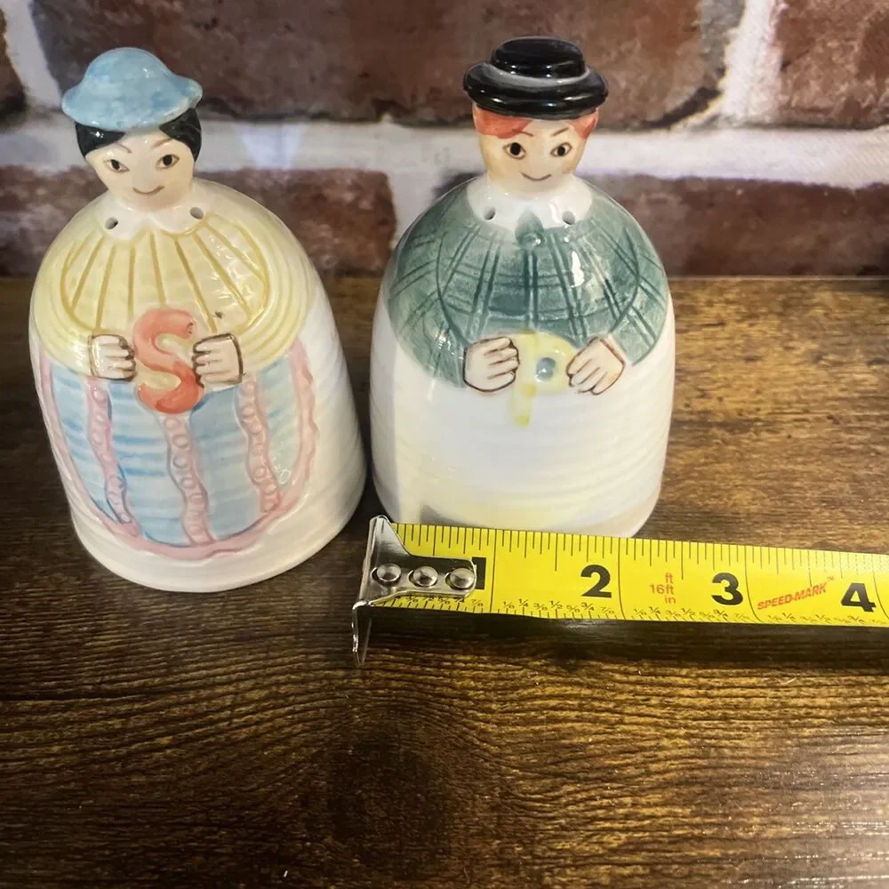 Little Headed Ladies Pier 1 Salt and Pepper Shakers